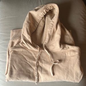Girlfriend Collective Classic Hoodie in Canyon size M